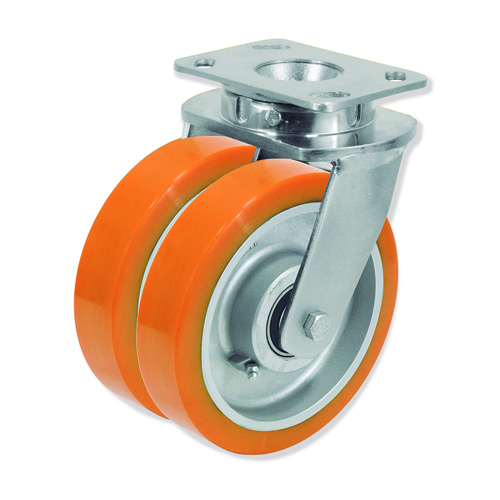 GAYNER - Rotante doble girt d.200 Poliuretano QDPG6 200 HPB6