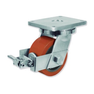 GAYNER - Rotante girt d.400 Vulkollan con freno UPG8 400 HVB8-FS