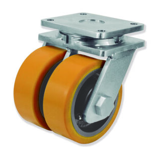 GAYNER - Rotante doble girt d.150 Poliuretano UDPG8 150 HPB8