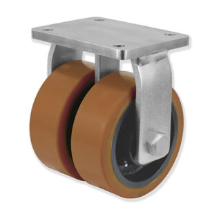 GAYNER - Rotante doble fijo d.400 Vulkollan UDPF8 400 HVB8