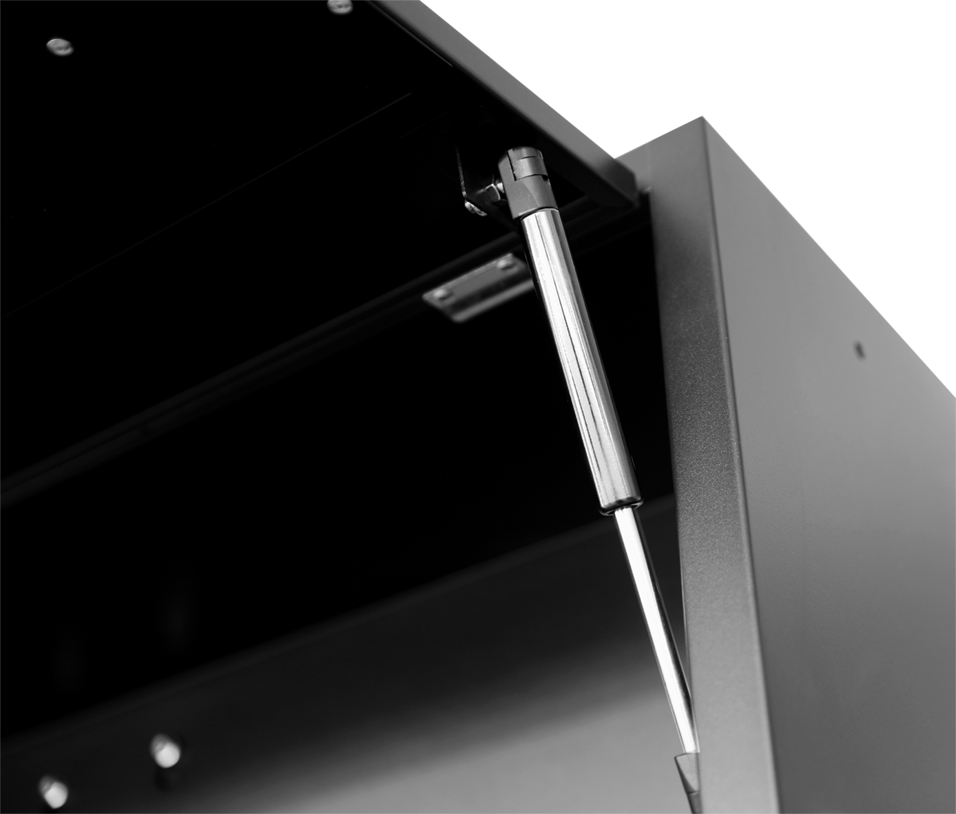 KRAFTWERK - MOBILIO BLK mueble modular 4 elementos 2 Puertas, Encimera Acero inoxidable - Imagen 4