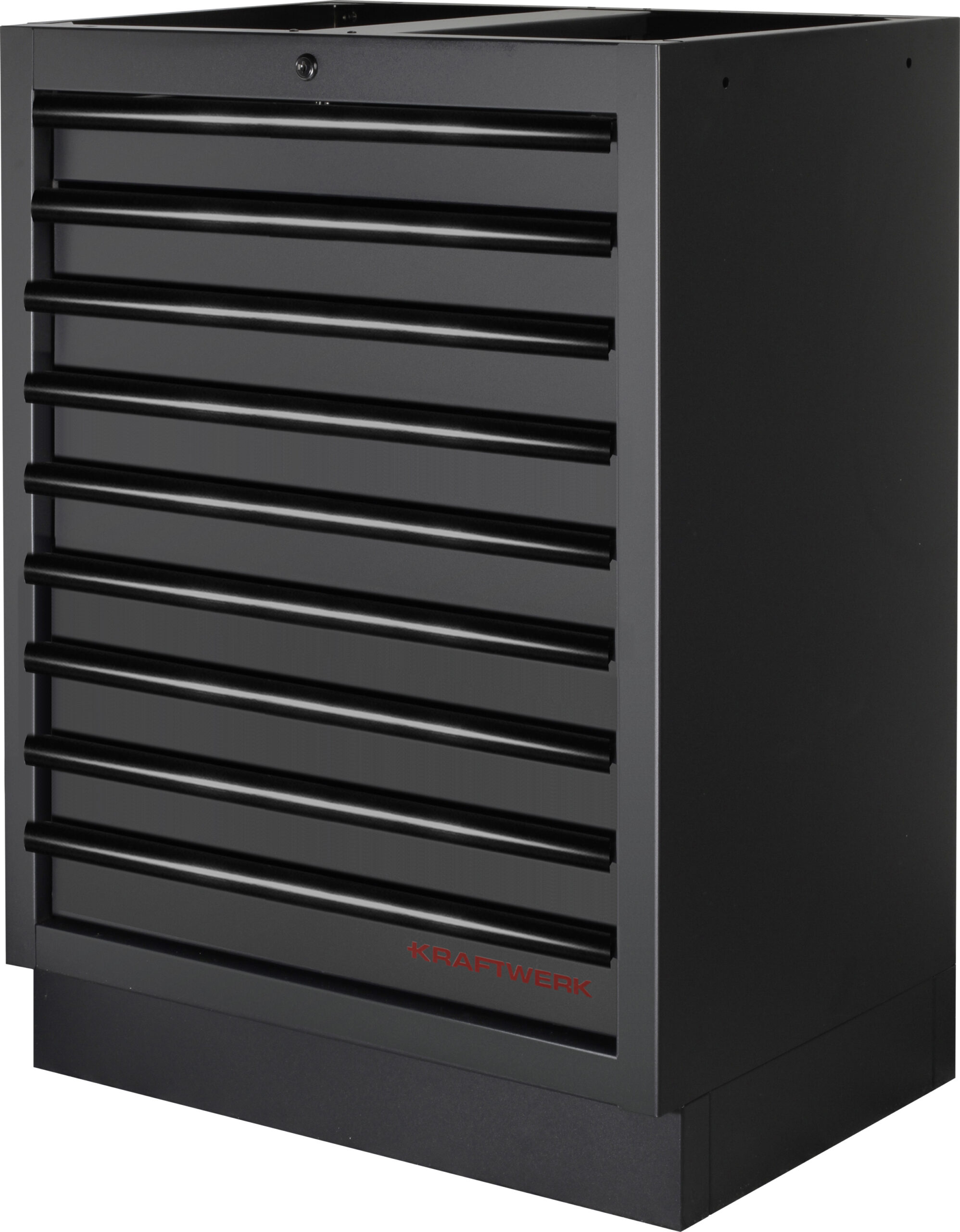 KRAFTWERK - MOBILIO-EX BLK Mueble modular 6 elementos Encimera Haya - Imagen 7