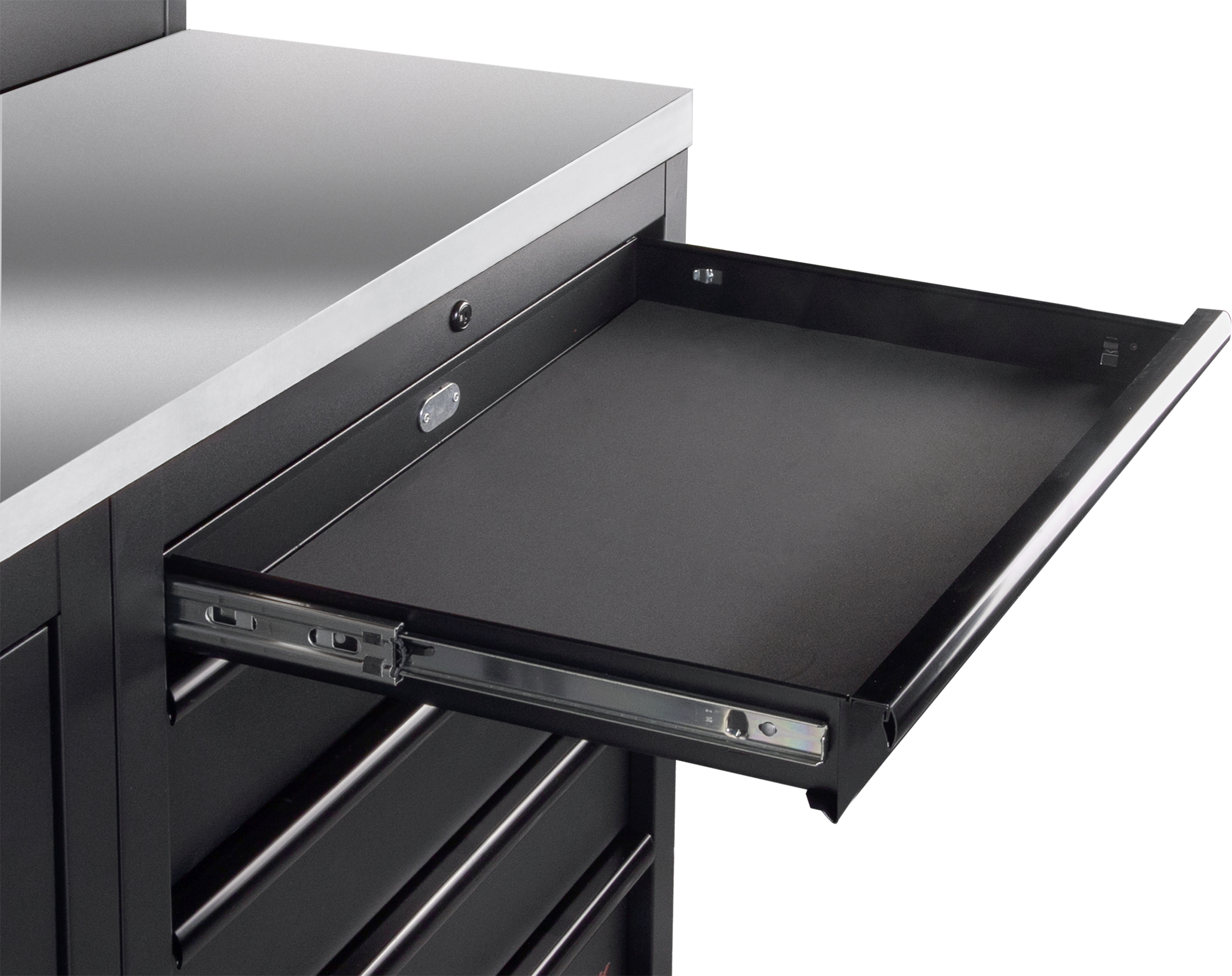 KRAFTWERK - MOBILIO BLK Mueble modular 6 elementos, Encimera Acero inoxidable - Imagen 12