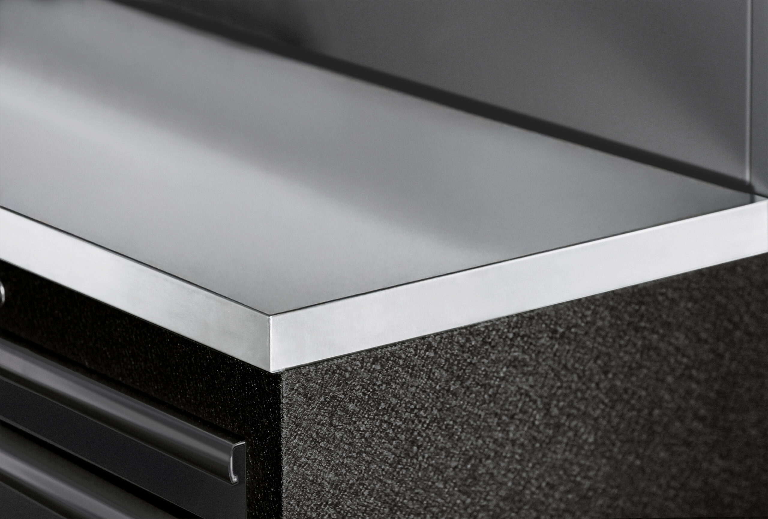 KRAFTWERK - MOBILIO BLK Mueble modular 6 elementos, Encimera Acero inoxidable - Imagen 2