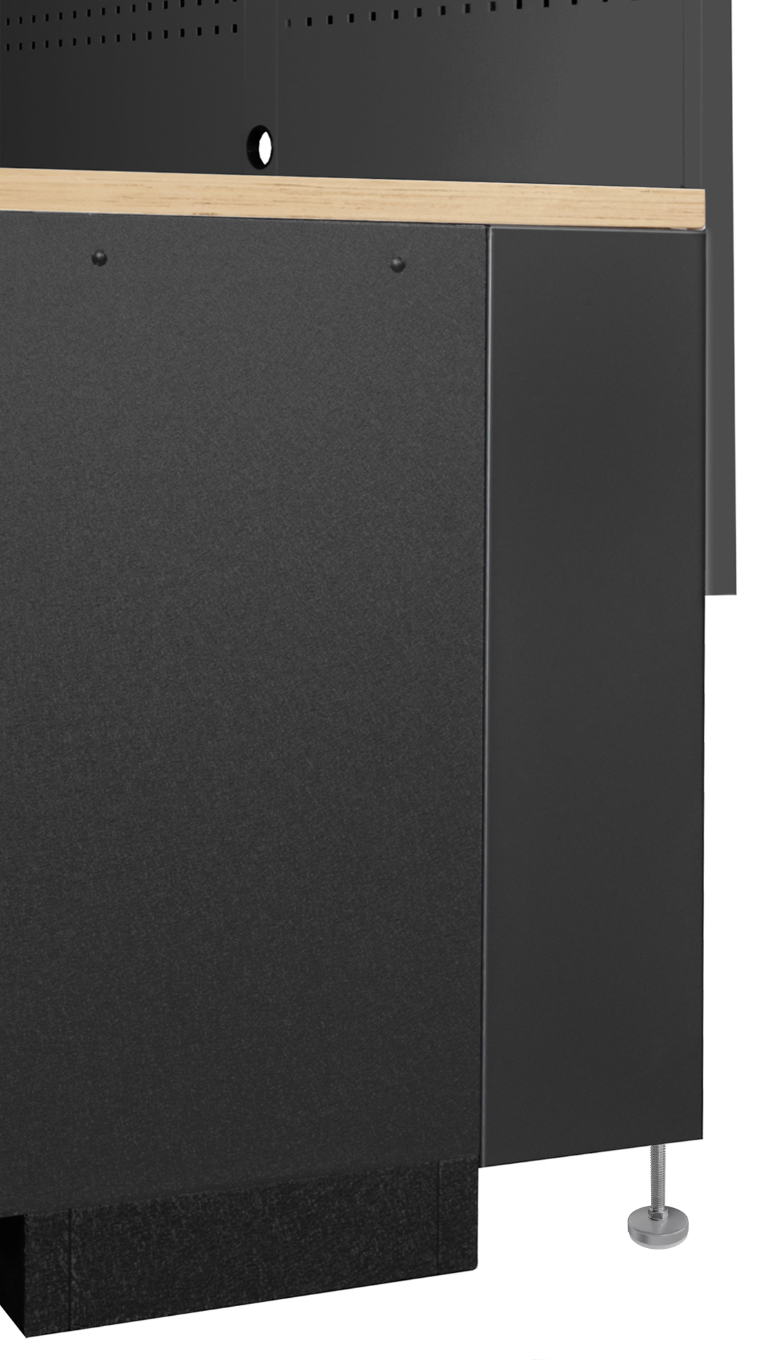 KRAFTWERK - MOBILIO-EX BLK Mueble modular 4 elementos, 2 Puertas, Encimera Haya - Imagen 2