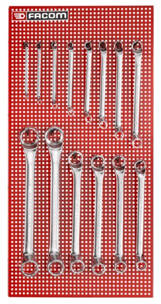 FACOM - JUEGO 14 LLAVES 12C CONTRAACODADAS MM FACOM