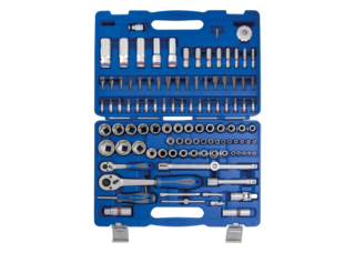 KING TONY - Cofre 1/4" y 1/2" - 110 piezas