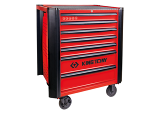 KING TONY - Carro 7 cajones serie bumper - Rojo