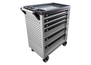 KING TONY - Carro taller 6 cajones  - Gris