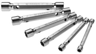 FACOM - JUEGO 6 LLAVES TUBO DOBLES MM