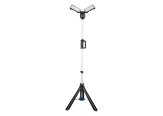 KING TONY - Proyector LED con soporte desplegable, 5 colores de luz 6000 Lúmenes