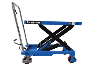 KING TONY - Mesa elevadora manual 1000kgs tijera simple