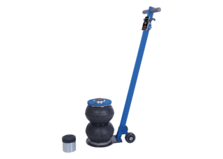 KING TONY - Gato neumático de aire 2T - 2 etapas mango largo  altura:132-326 mm