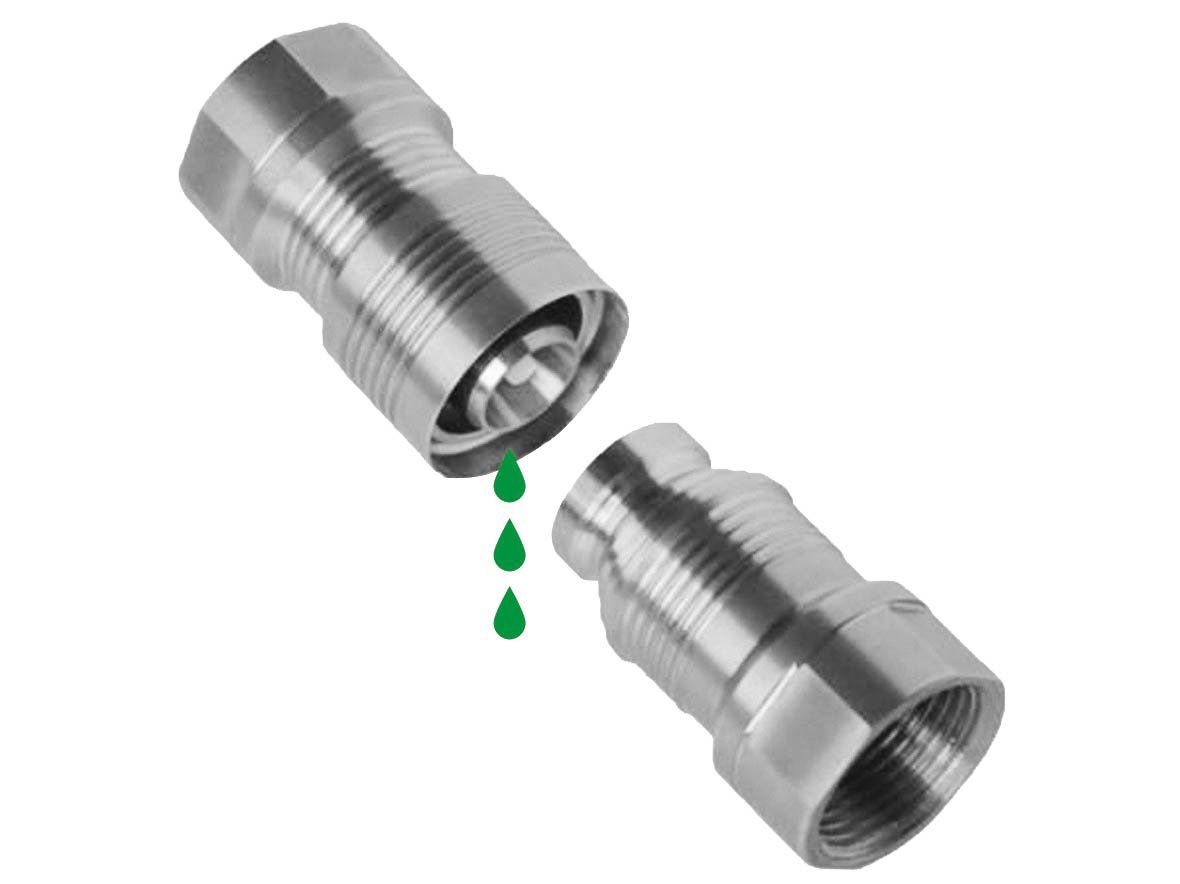 FAHERMA - Conexión rápida manguera gasóleo rosca hembra 1" - hembra 1