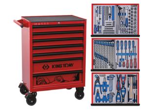 KING TONY - CARRO EDICION 40 ANIVERSARIO  + 179 HERRAMIENTAS