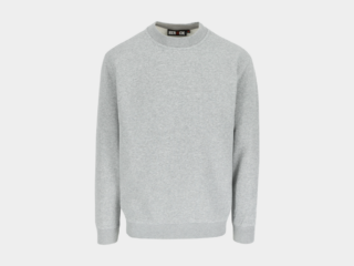 Herock - SUDADERA VIDAR - L GRIS VIGORE Jersey preencogido 80% algodón - 20% poliéster 280 g/m²