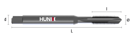 HEPYC - 2250-MACH. HSSE VAP DIN371/B HUNIX M5*80 6H