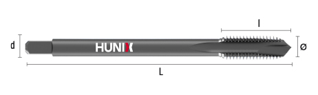 HEPYC - 2251-MACH. HSSE VAP DIN374/B HUNIX M14*100 6H