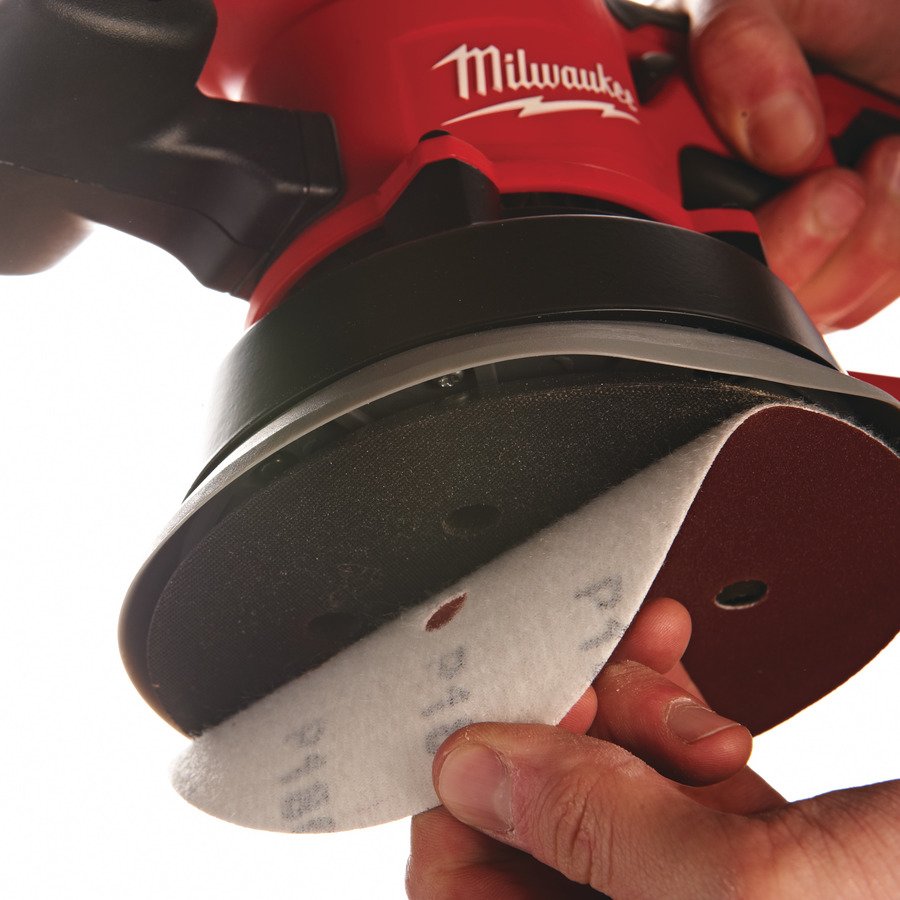 MILWAUKEE - Lijadora Roto-orbital 440 W 4000-10000 rpm, 150 mm, oscilación 6,4/3,2mm - Imagen 2