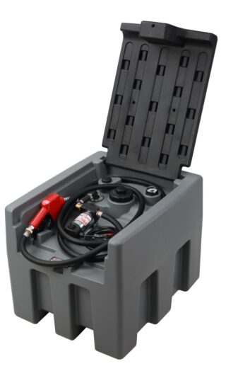 FAHERMA - Tanque Mini-Porter móvil gasóleo de 230 l con bomba y boquerel aut