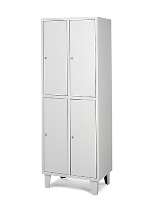 TAQUILLAS - TAQUILLA PARA VESTUARIO METALICA 2 CUERPO 4 PUERTAS