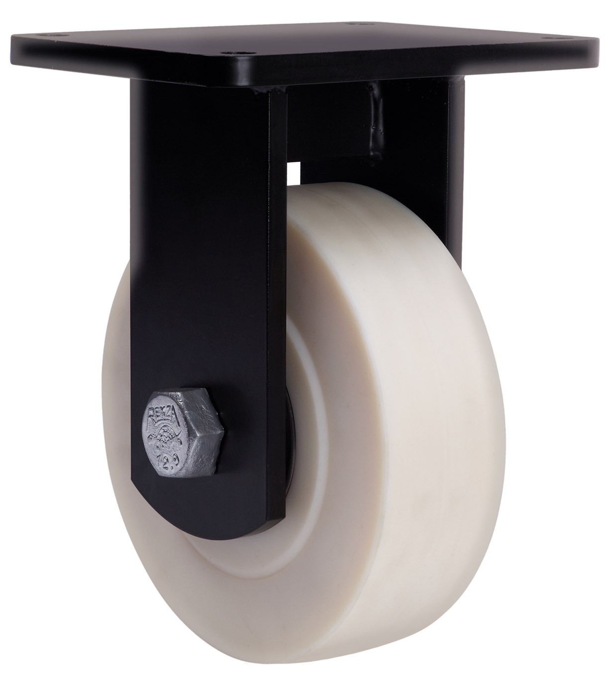 ALEX - RUEDA FIJA 17HLR300-NFB NYLON FUNDIDO EJE BOLAS