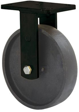 ALEX - RUEDA FIJA 17HLB200-CI HIERRO FUNDIDO EJE LISO