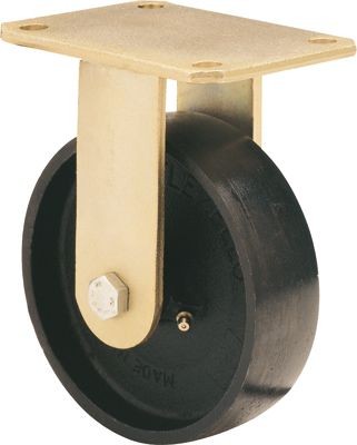 ALEX - RUEDA FIJA 17SL200-CI HIERRO FUNDIDO EJE LISO