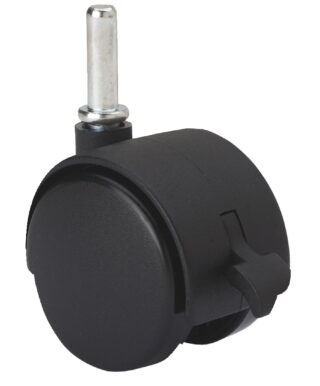 ALEX - RUEDA GIR.DK d.50mm ESPIGA LISA 8x26