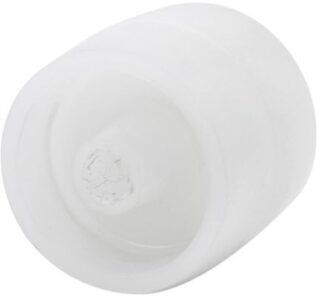 ALEX - RUEDA KP40-8-39 PLASTICO BLANCO EJE LISO
