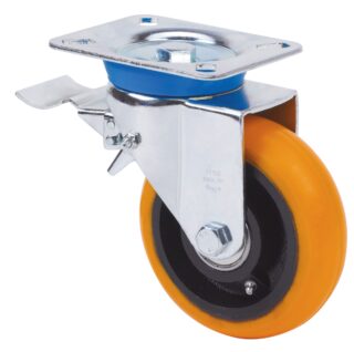 ALEX - RUEDA GIRATORIA.PLACA FRENO 10TVFD200-HUAB HIERRO-POLIUR.NARANJA BOLAS BALONA