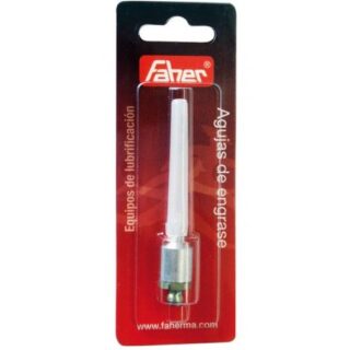FAHERMA - Aguja de engrase en inoxidable L-36 mm galga 18