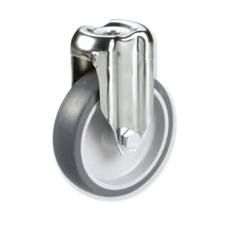 GAYNER - Rotante inox fijo d.125 Caucho BITF3 125 PCL3