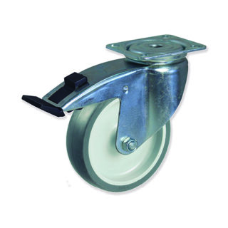 GAYNER - Rotante girt d.100 Caucho con freno SPG3 100 PSL3-FD