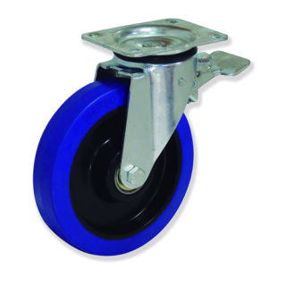 GAYNER - Rotante girt d.200 Caucho con freno MPG5 200 NCB5-FD