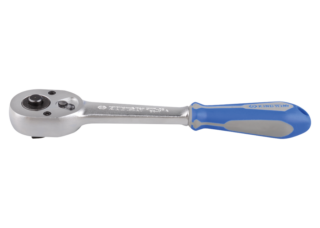 KING TONY - Carraca 3/8" 32 Dientes L:200mm con Cierre automático de seguridad