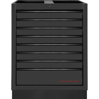 KRAFTWERK - Mueble bajo 8 cajones BLK