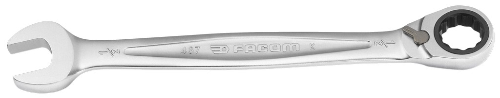 FACOM - FACOM LLAVE MIXTA CON TRINQUETE 5/16