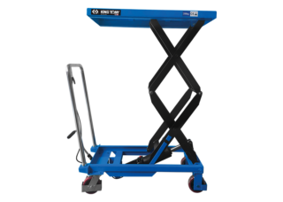 KING TONY - Mesa elevadora manual 350kgs tijera doble
