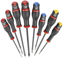 FACOM - FACOM Juego de 8 destornilladores punta diamante