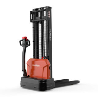 GAYNER - Apilador eléctrico APET-1233 1200 Kg 3,3 m con batería AGM y cargador