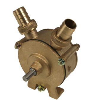 FAHERMA - Bomba para taladro en latón racor ø 25 2500 l/h