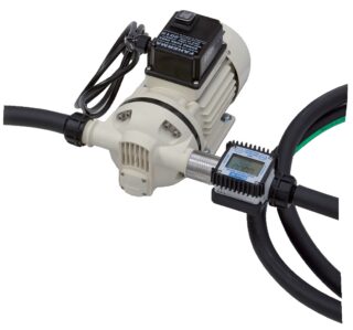 FAHERMA - Bomba trasvase urea-adblue eléctrica con contador 220 v 40 l con accesori
