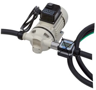 FAHERMA - Bomba trasvase urea-adblue eléctrica sin contador 220 v 40 l con accesori
