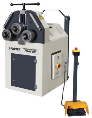 ABRATOOLS - CURVADORA PERFILES MOTORIZADA FTX-35-CTK 400V/F3 1,5KW