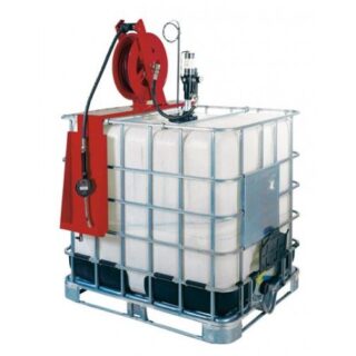 FAHERMA - Equipo para suministrar aceite desde contenedor 1000 l con enrollador