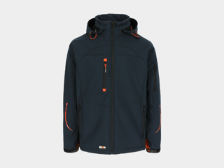 Herock - CHAQUETA POSEIDON - XXXL AZUL MARINO Tejido laminado: 290 g/m² - Exterior: 94% poliéster - 6% elastano - Interior: 100% forro polar micro-fleece de poliéster