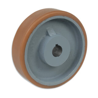 GAYNER - Rueda d.400 Vulkollan Chavetero  400 HVH8/50