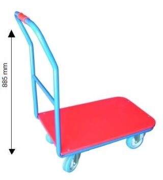 NOVODINAMICA - PLATAFORMA CON RUEDAS MACIZAS 750X450