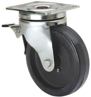 ALEX - RUEDA GIR.FRENO d.200 162x140 BOLA GOMA